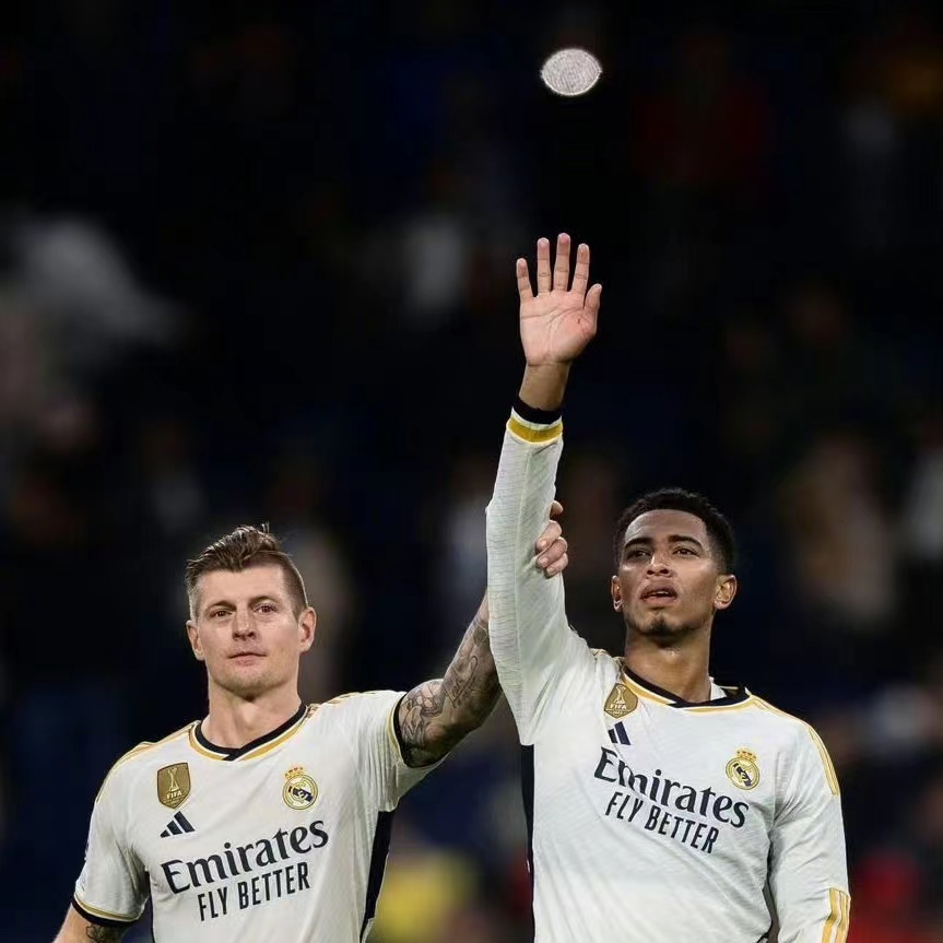 Real Madrids midtbaneduo, Bellingham og Kroos skaper en La Liga-legende